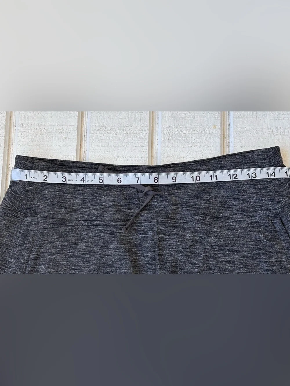 Kuhl Women’s Mova Skort Stretch Fabric Drawstring Heather‎ Gray Size Small